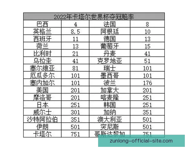 世界杯竞猜赔率全面对比分析，带你洞察投注机会和潜在回报